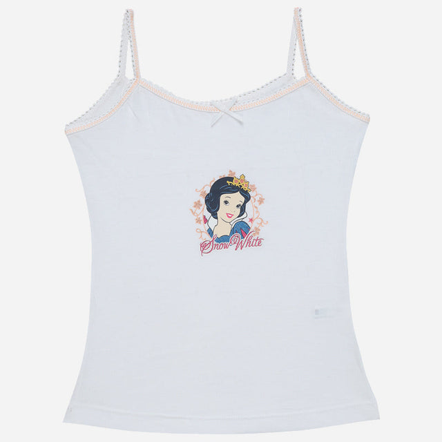 Girls Princess Vest Sleeveless Pack of 3 - Bodycare