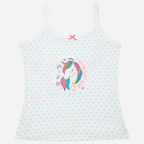 Girls Vest Sleeveless Pack of 3