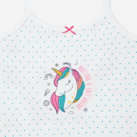 Girls Vest Sleeveless Pack of 3