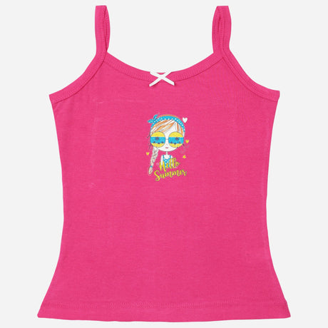 Girls Vest Sleeveless Pack of 3