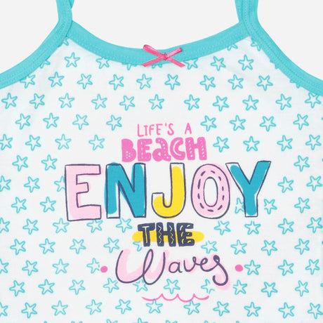 Girls Vest Sleeveless Pack of 3