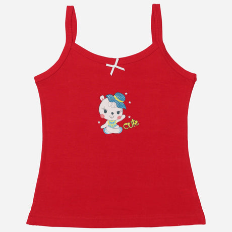 Girls Vest Sleeveless Pack of 3