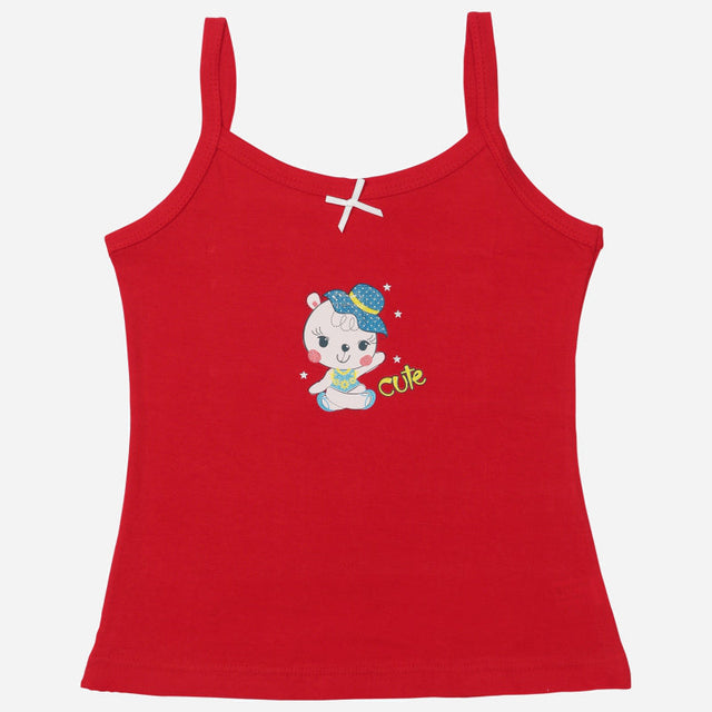 Girls Vest Sleeveless Pack of 3 - Bodycare