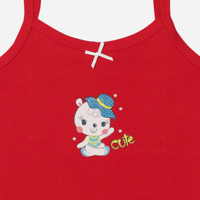 Girls Vest Sleeveless Pack of 3 - Bodycare