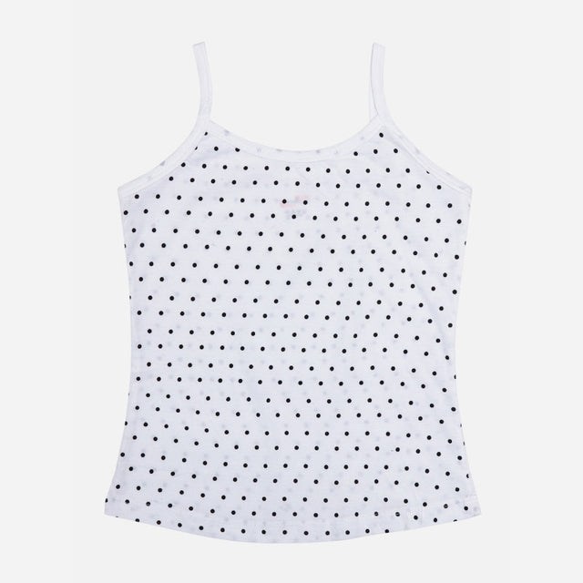 Girls 100% Cotton Vest Round Neck Dori Neck Pack of 2 - Bodycare