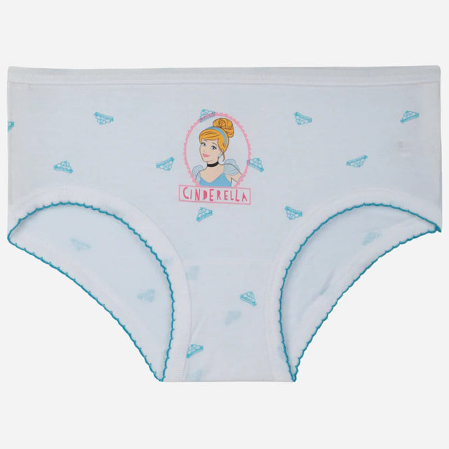 Girls Princess 100% Cotton Panty Pack of 3 - Bodycare