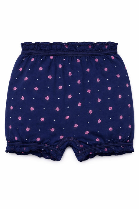 Girls 100% Cotton Bloomer Attach Elastic Pack of 3
