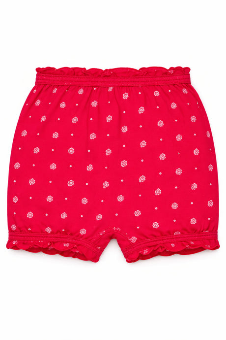 Girls 100% Cotton Bloomer Attach Elastic Pack of 3