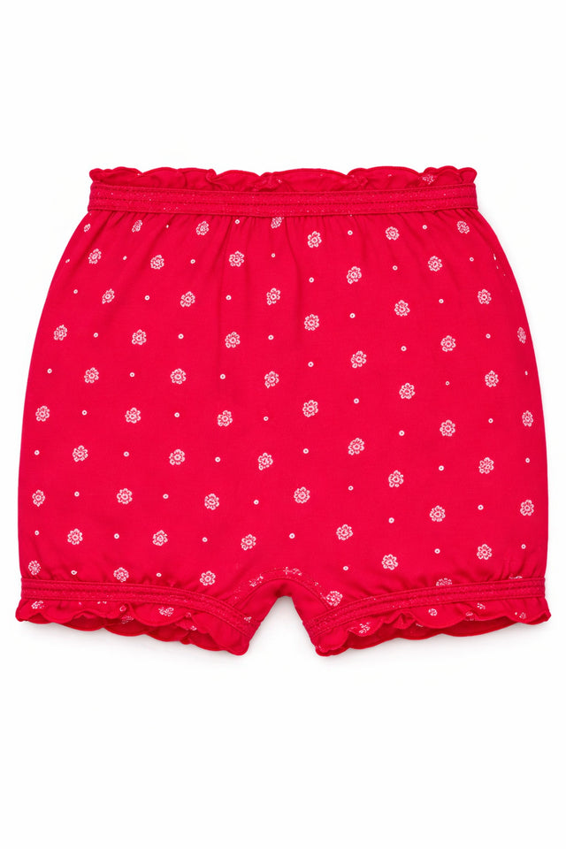 Girls 100% Cotton Bloomer Attach Elastic Pack of 3 - Bodycare