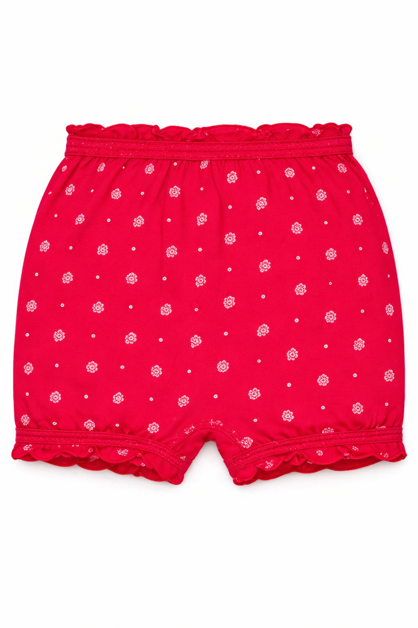 Girls 100% Cotton Bloomer Attach Elastic Pack of 3 - Bodycare