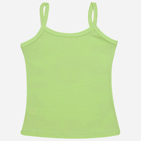 Bodycare Frozen Girls Vest Dori Neck Sleeveless Solid Pack Of 6