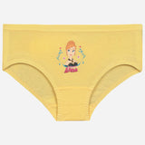 Bodycare Frozen Girls Cotton Panties Solid Pack Of 6