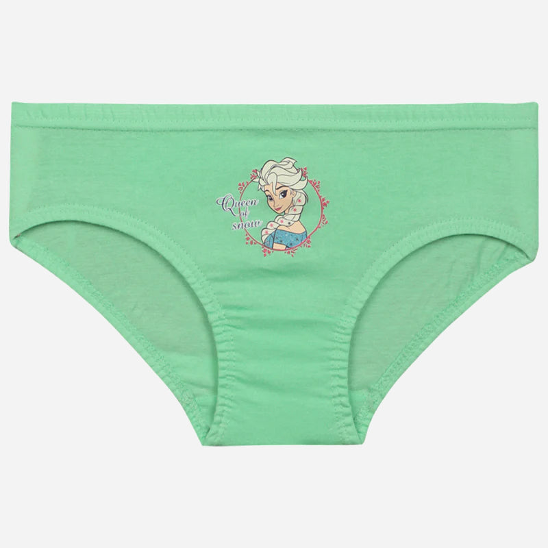 Bodycare Frozen Girls Cotton Panties Solid Pack Of 6