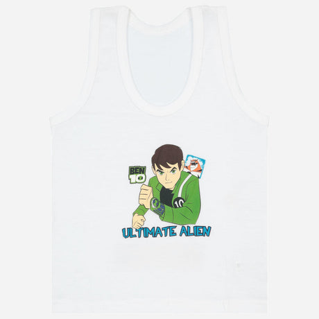 Bodycare Benten Boys Vest Round Neck Sleeveless Solid Pack Of 3