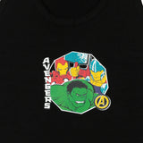 Bodycare Avengers Boys Vest Round Neck Sleeveless Solid Pack Of 3