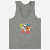 Bodycare Tom & Jerry Boys Vest Round Neck Sleeveless Solid Pack Of 3