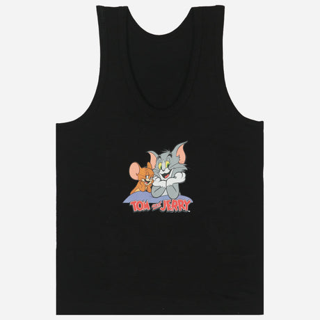 Bodycare Tom & Jerry Boys Vest Round Neck Sleeveless Solid Pack Of 3