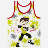 Bodycare Benten Boys Vest Round Neck Sleeveless Solid Pack Of 3