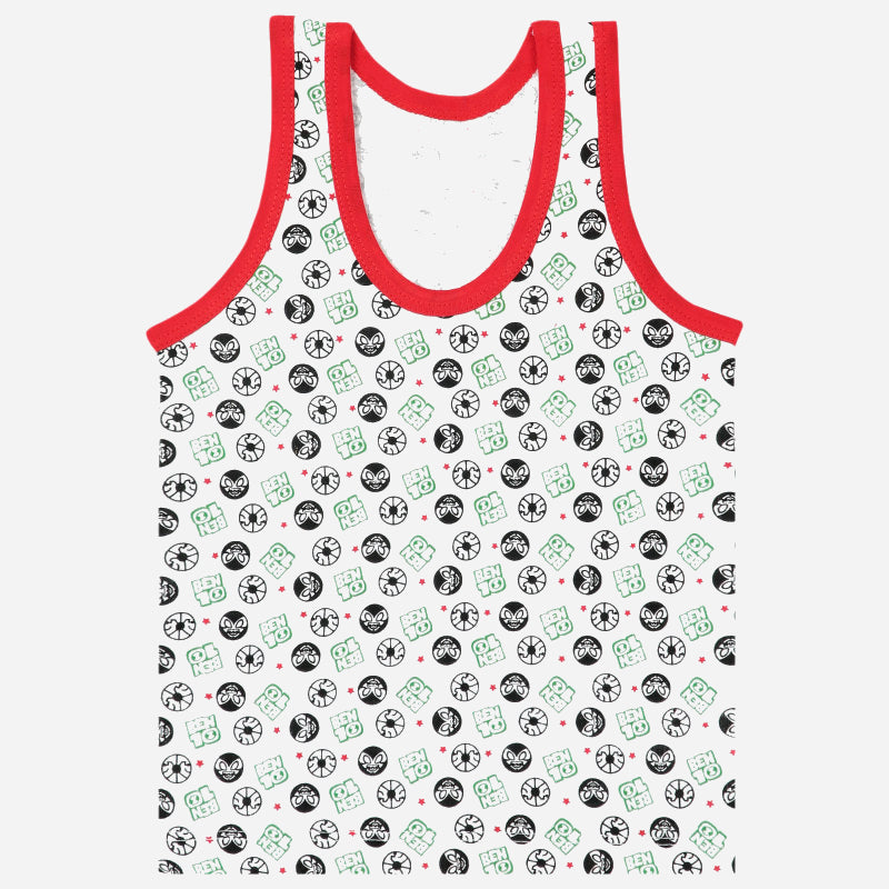 Bodycare Benten Boys Vest Round Neck Sleeveless Solid Pack Of 3