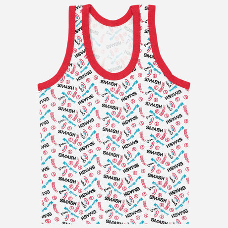 Avengers Boys Vest Round Neck Sleeveless Solid Pack Of 3