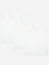Bodycare Boys Vest Round Neck Sleeveless Solid Pack Of 3