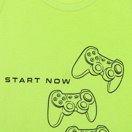 Boys 100% Cotton Vest Round Neck Regular Fit Pack of 2