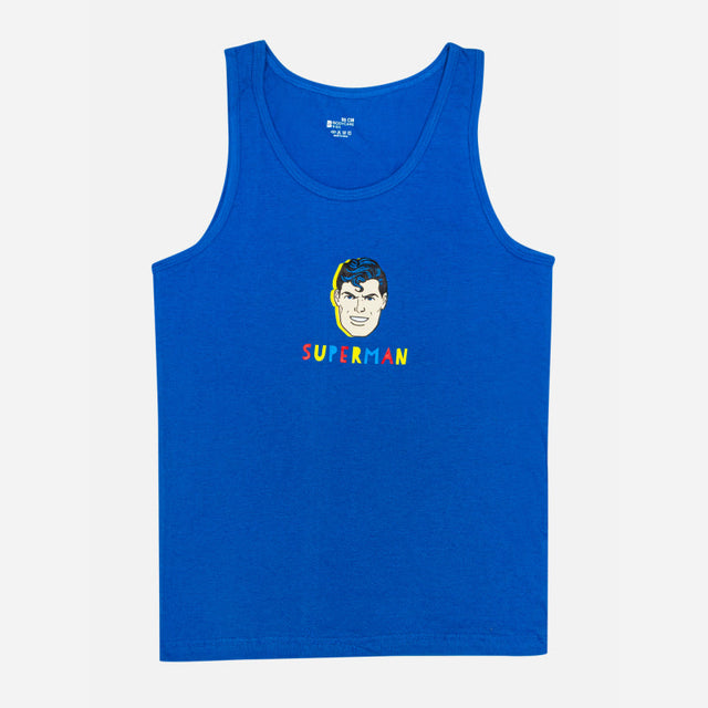 Boys Justice League 100% Cotton Vest Round Neck Regular Fit Pack of 2 - Bodycare