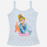 Bodycare Princess Girls Cotton Vest Dori Neck Sleeveless Solid Pack Of 4