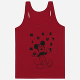 Bodycare Mickey & Friends Boys Cotton Vest Round Neck Sleeveless Solid Pack Of 3