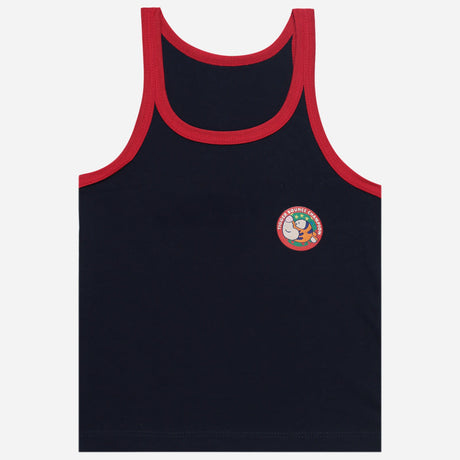 Boys Vest Round Neck Sleeveless Pack of 4