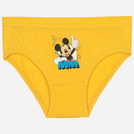Bodycare Mickey & Friends Boys Brief Solid Pack Of 5