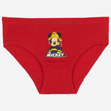 Bodycare Mickey & Friends Boys Brief Solid Pack Of 5