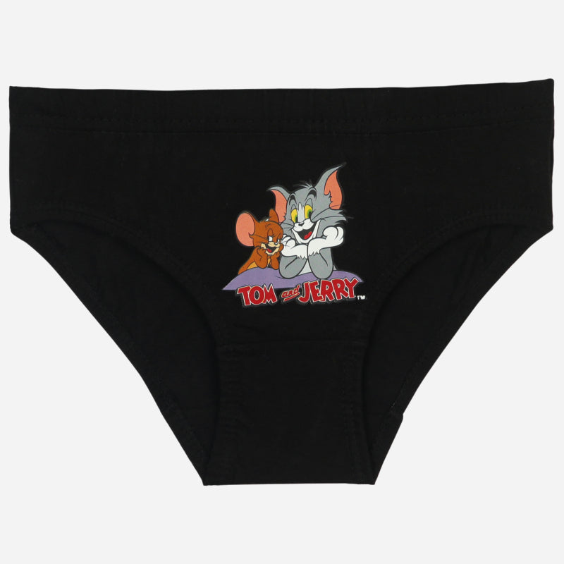 Bodycare Tom & Jerry Boys Brief Solid Pack Of 5