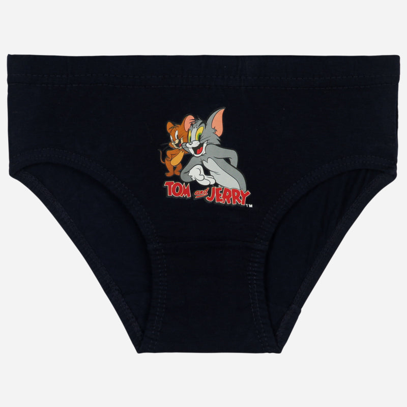 Bodycare Tom & Jerry Boys Brief Solid Pack Of 5