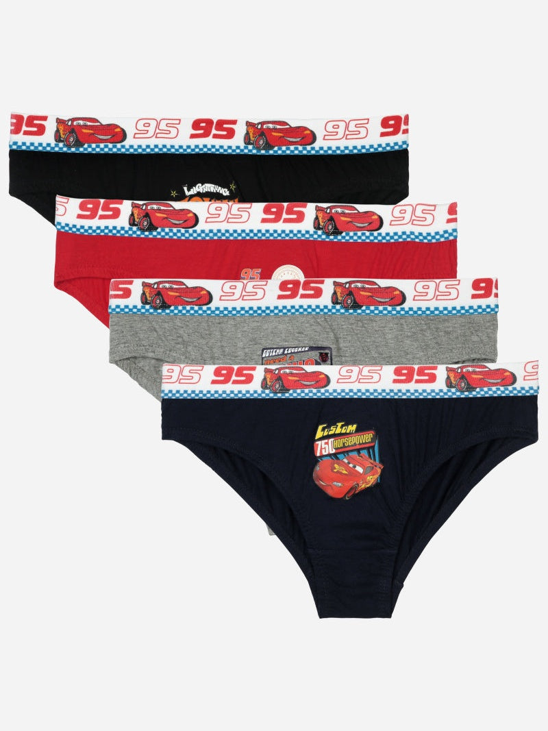 Bodycare Cars Boys Brief Solid Pack Of 4