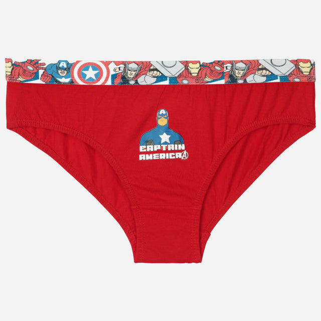 Boys Avengers Brief Top Elastic Pack of 4 - Bodycare