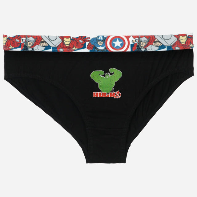 Boys Avengers Brief Top Elastic Pack of 4 - Bodycare