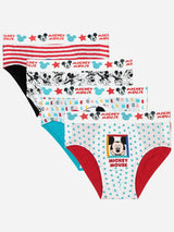 Bodycare Mickey & Friends Boys Brief Solid Pack Of 4