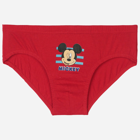 Bodycare Mickey & Friends Boys Brief Solid Pack Of 5