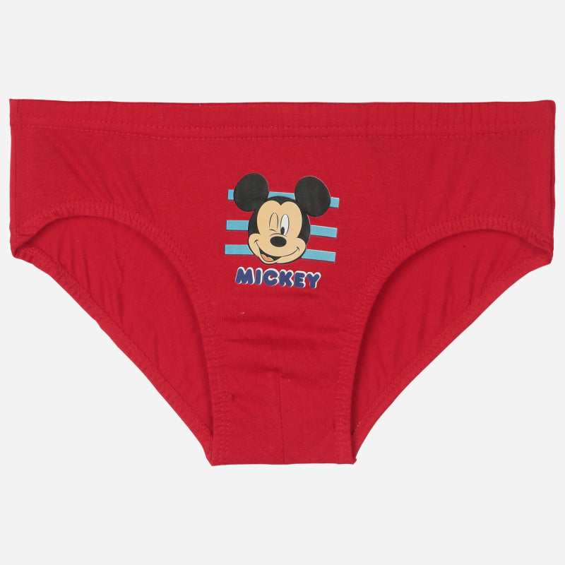 Bodycare Mickey & Friends Boys Brief Solid Pack Of 5