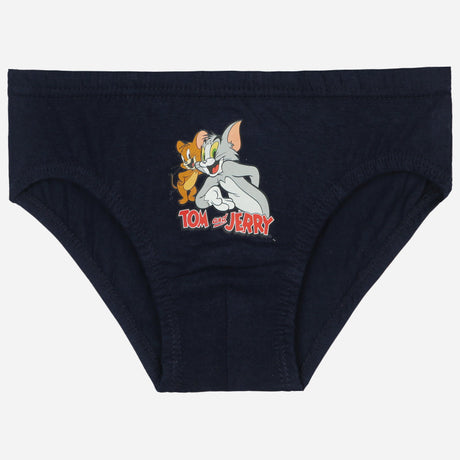 Bodycare Tom & Jerry Boys Brief Solid Pack Of 5