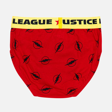 Bodycare Justice League Boys Brief | 100% Cotton Solid Assorted Pack Of 3