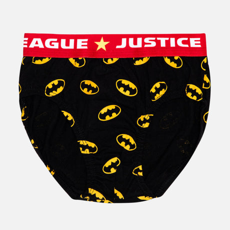 Bodycare Justice League Boys Brief | 100% Cotton Solid Assorted Pack Of 3