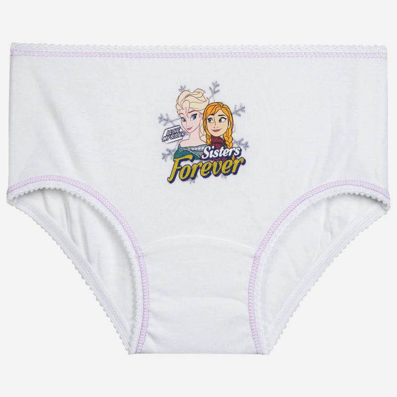 Bodycare Frozen Girls Cotton Panty Solid Pack Of 6