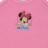 Girls Minnie & Friends Vest Dori Neck Sleeveless Pack of 4 - Bodycare