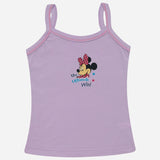 Girls Minnie & Friends Vest Dori Neck Sleeveless Pack of 4 - Bodycare