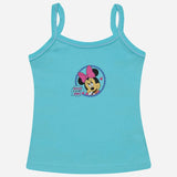 Girls Minnie & Friends Vest Dori Neck Sleeveless Pack of 4 - Bodycare