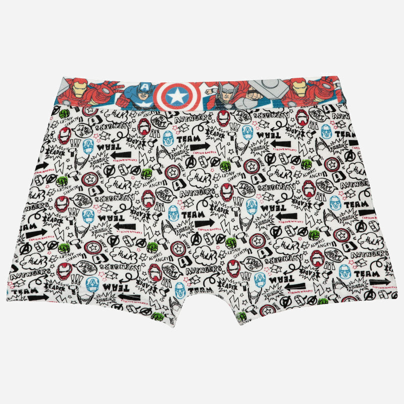 Boys Avengers 100% Cotton Shorts Pack of 3 - Bodycare