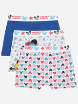 Boys Mickey & Friends Trunk Top Elastic Pack of 3