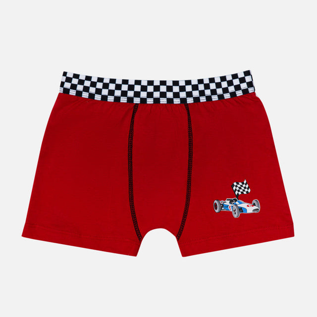 Boys 100% Cotton Trunk Top Elastic Pack of 3 - Bodycare